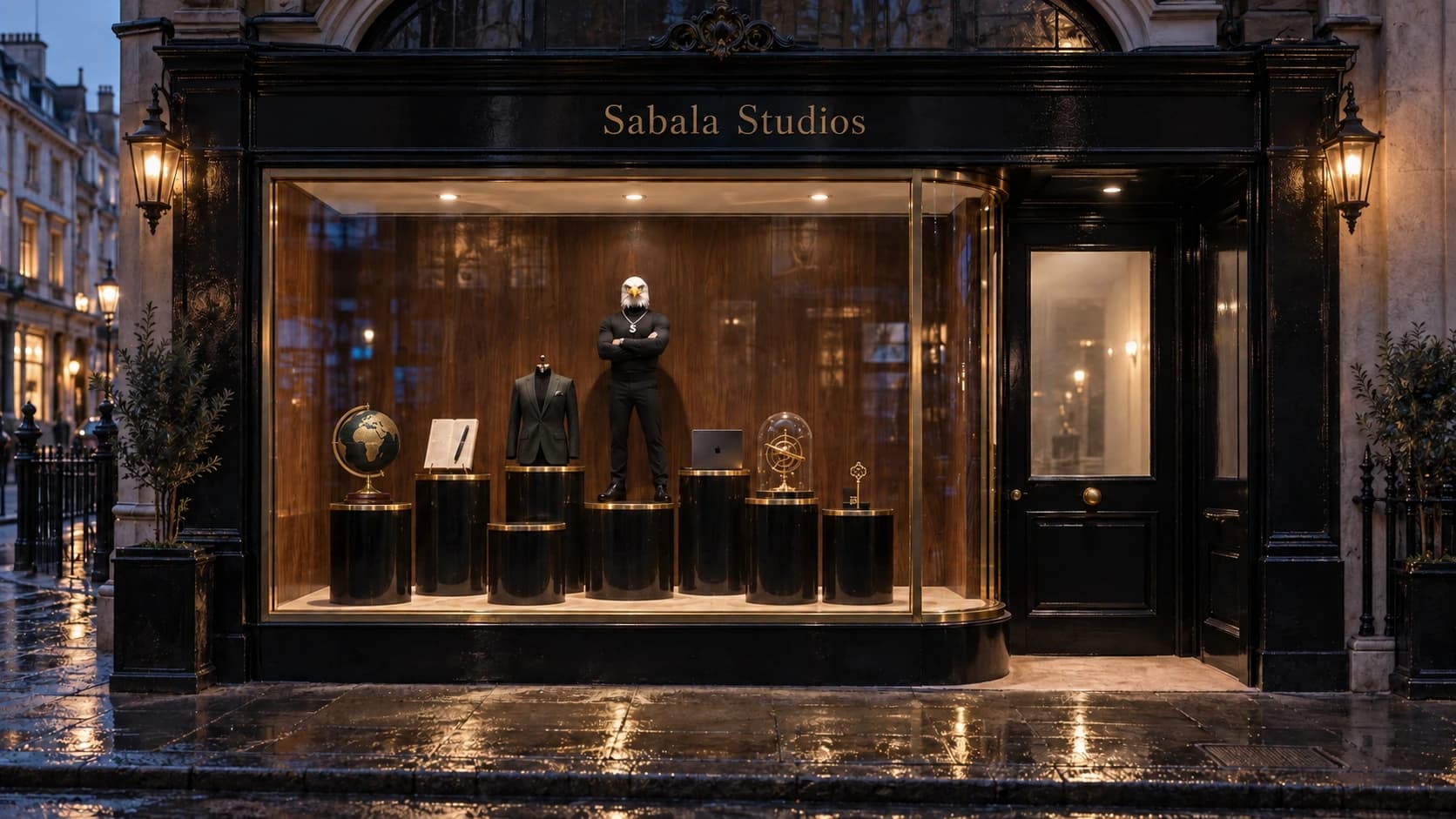 The Sabala Studios shop window
